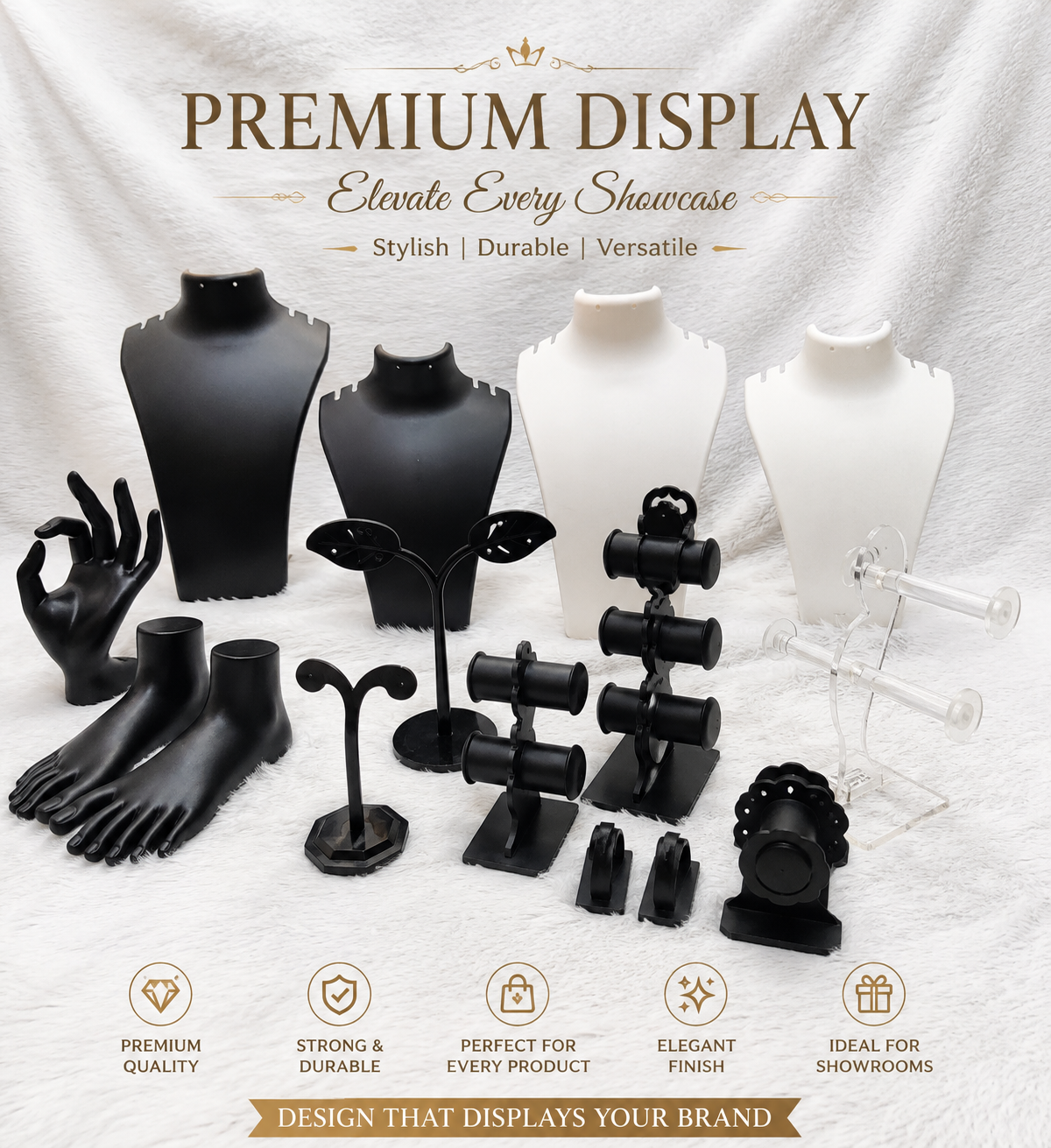 Dummys and jewelry stands