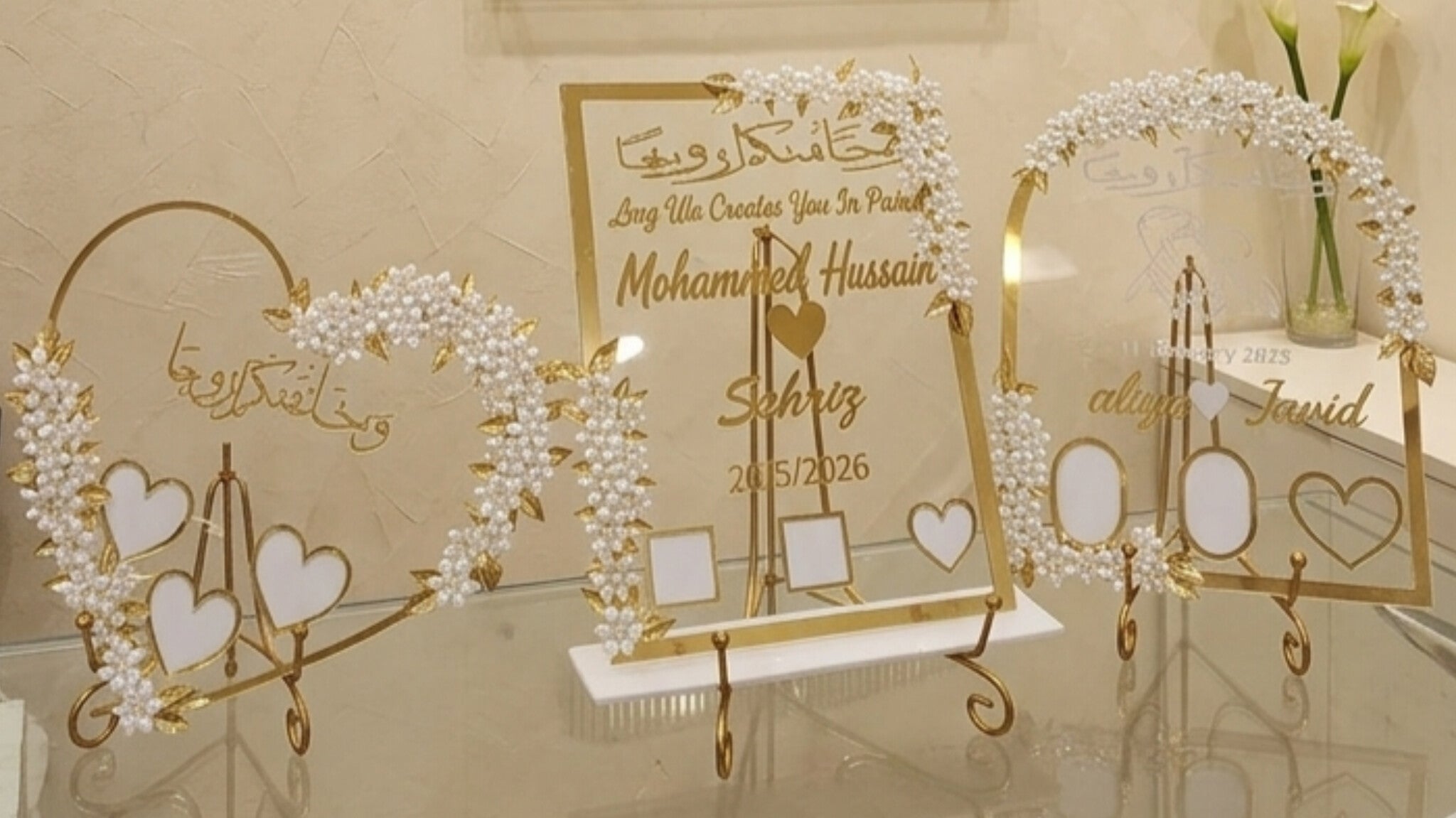 Acrylic Nikah Nama