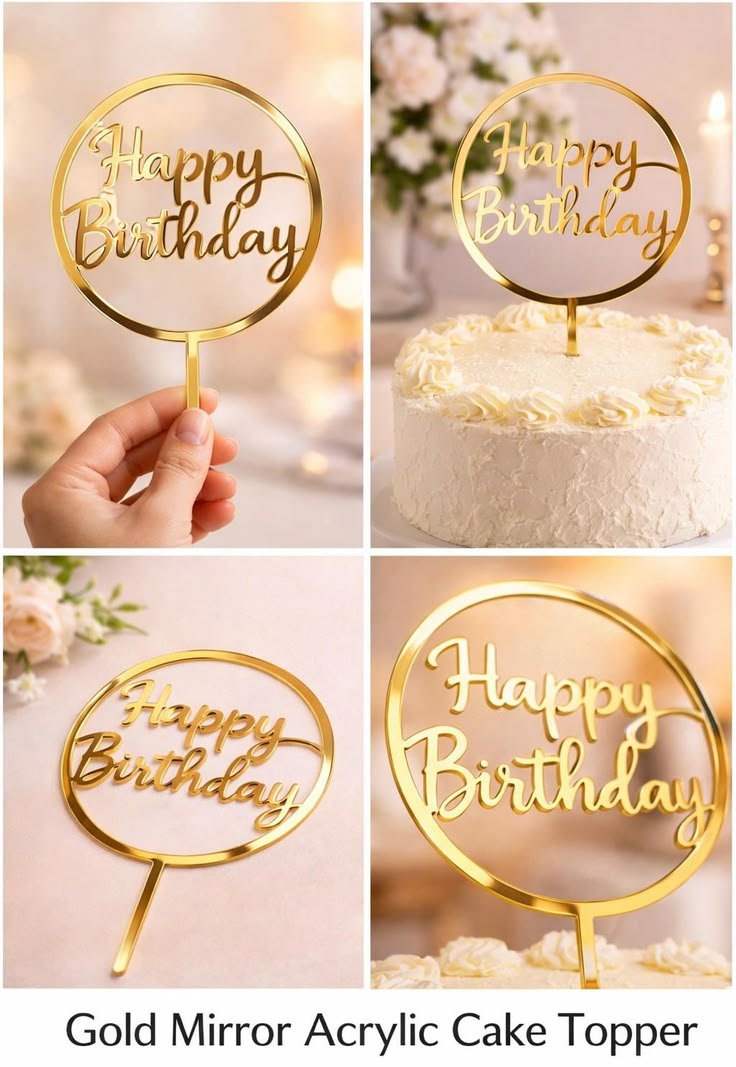 Acrylic topper