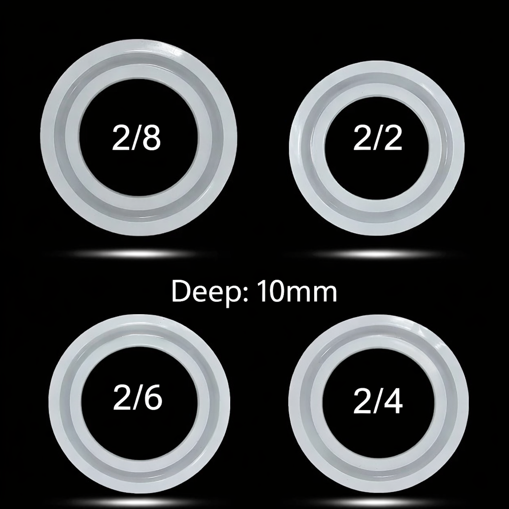 4 Pcs Deep Bangle Mould