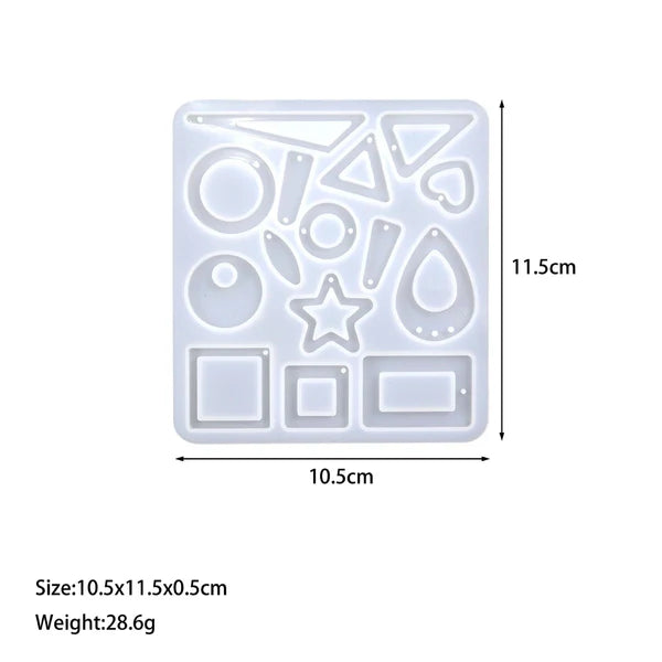 15 Cavity Jewellery & Earring Mould