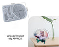 Oval Agate Photo Frame & Stand Mould