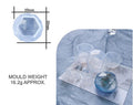 3D Diamond Paper Weight & Candle D04 Mould