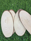 Wooden Oval Log