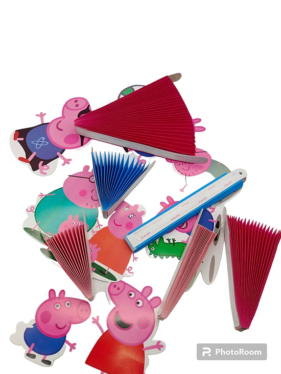 Baby Shower Accessories Pack (paper fan)