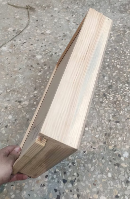 Wooden Sliding Box
