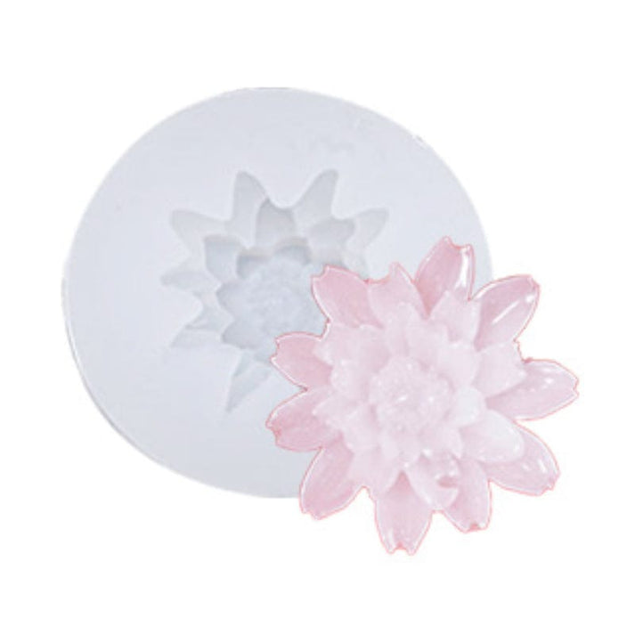 3D Lotus Flower Candle Handmade Mould