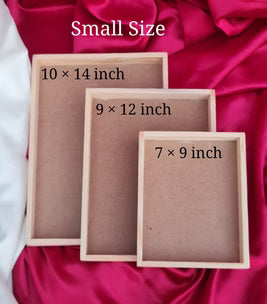 Flat Wooden Tray