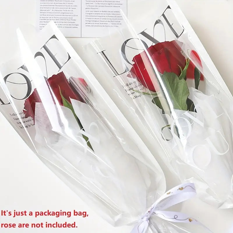 LOVE TRANSPARENT ROSE BOUQUET