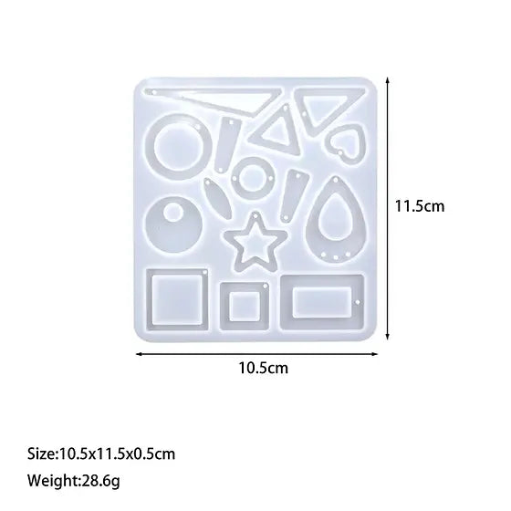 15 Cavity Jewellery & Earing Mould