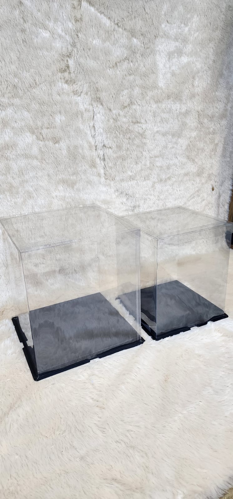 Full transparent pvc box , hamper box