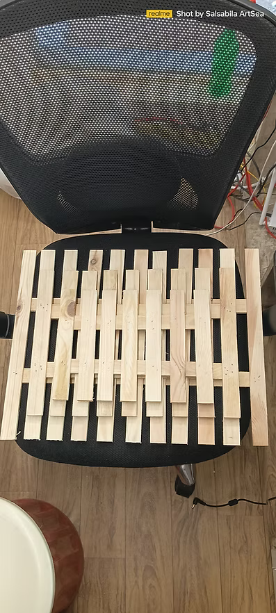 wooden double layer tray
