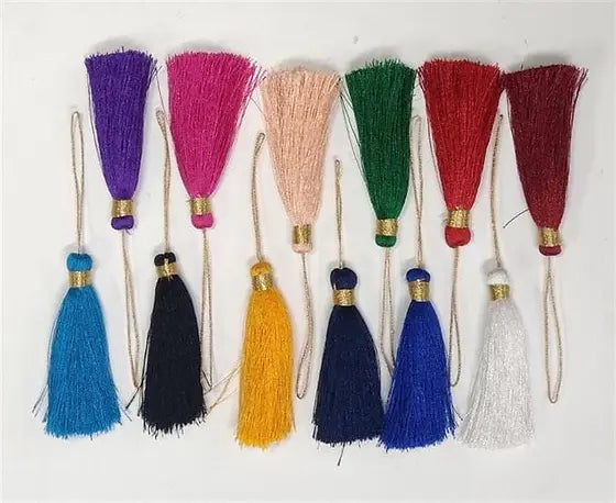 8Cm Tassels 12 Pcs