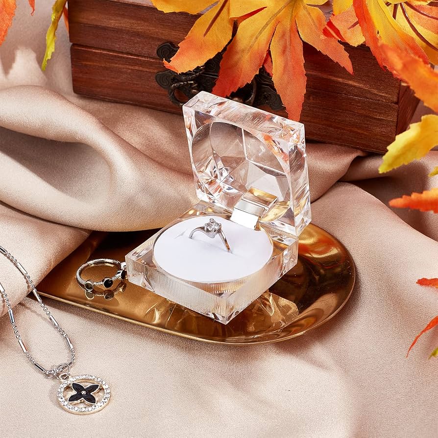 Transparent ring holder