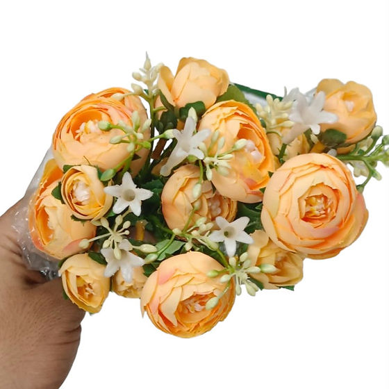 Single Shade Small Size Peonies Bunch