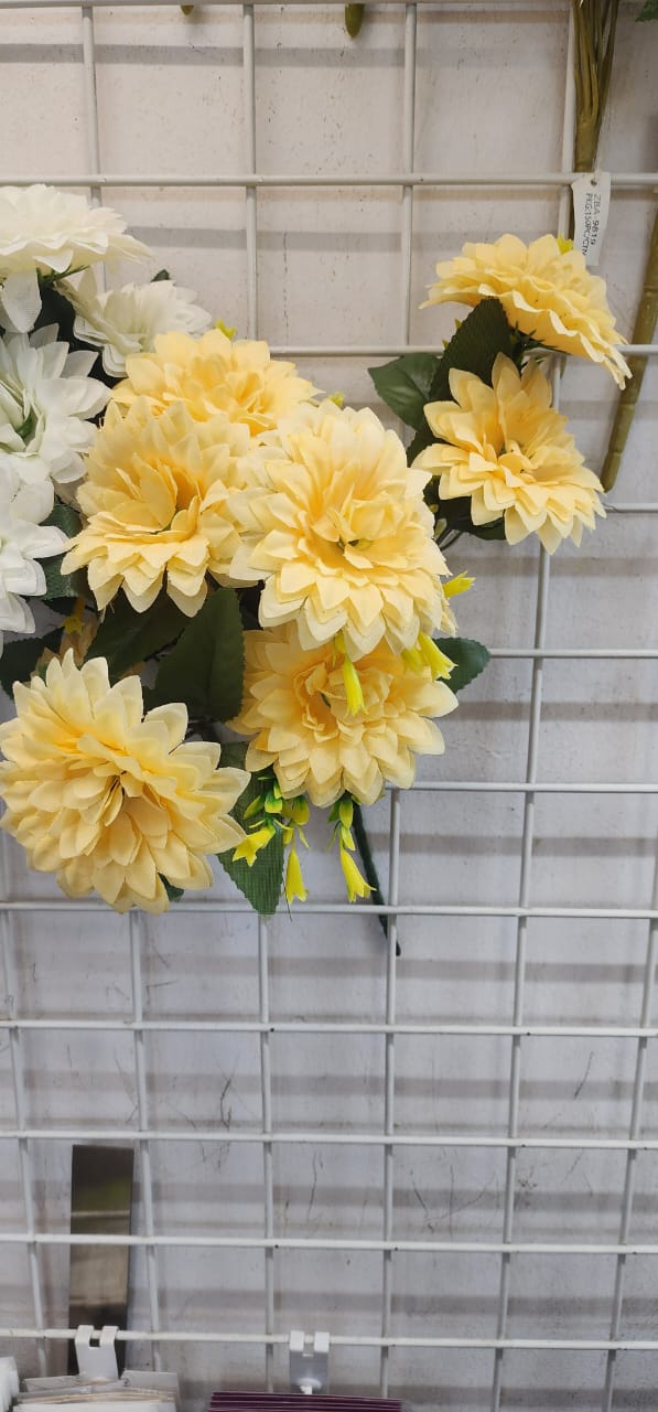 Dahlia Artificial Flower Bunch