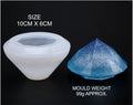 Large Diamond Cut Planter, Storage & Candle Holder Mould