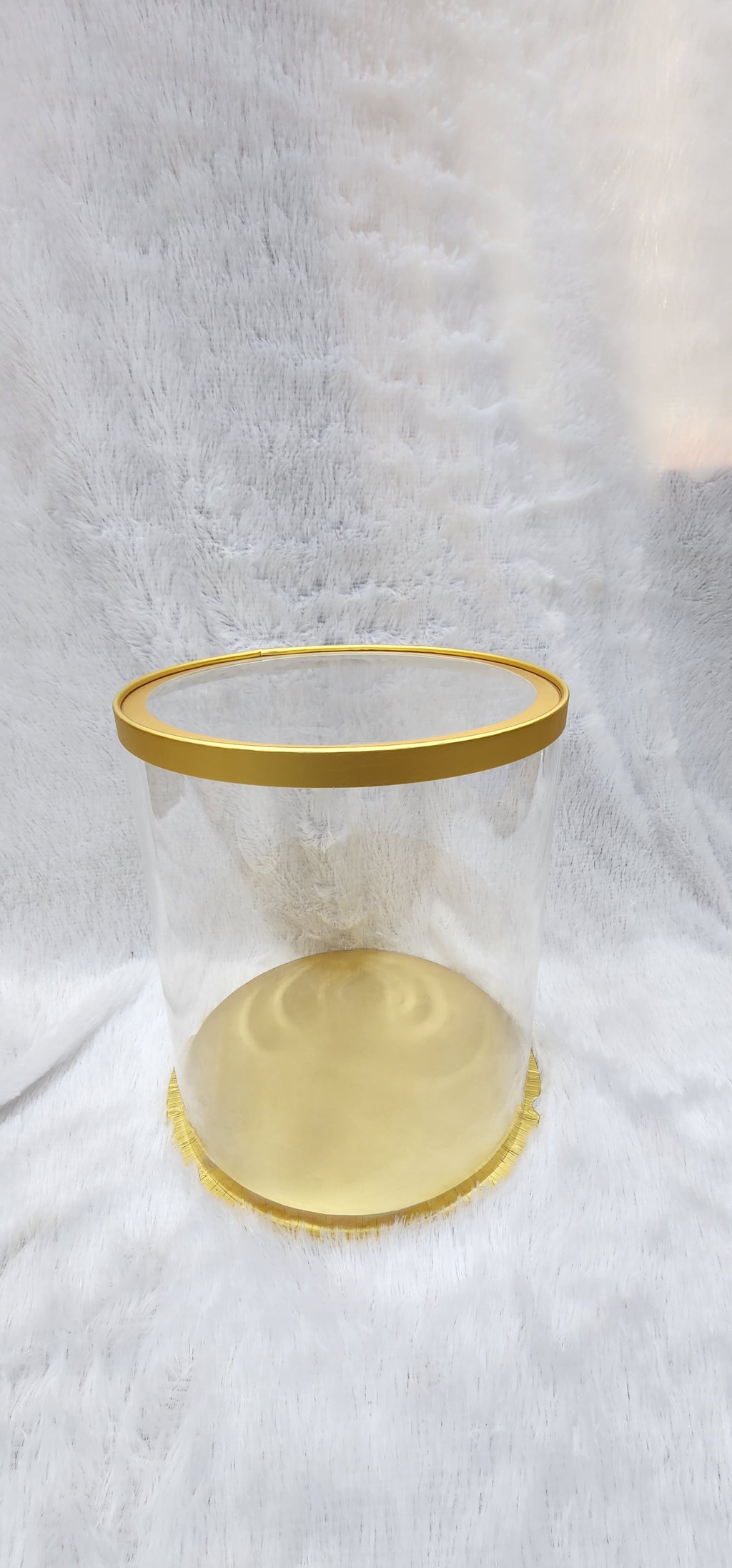 Pvc round pinata cake box/ pvc box for hamper round