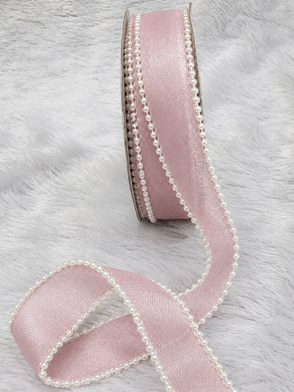 Pearl Edge Organza Ribbon – Decorative Gift Wrapping Ribbon