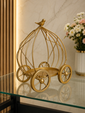 Golden Cinderella Carriage Tray