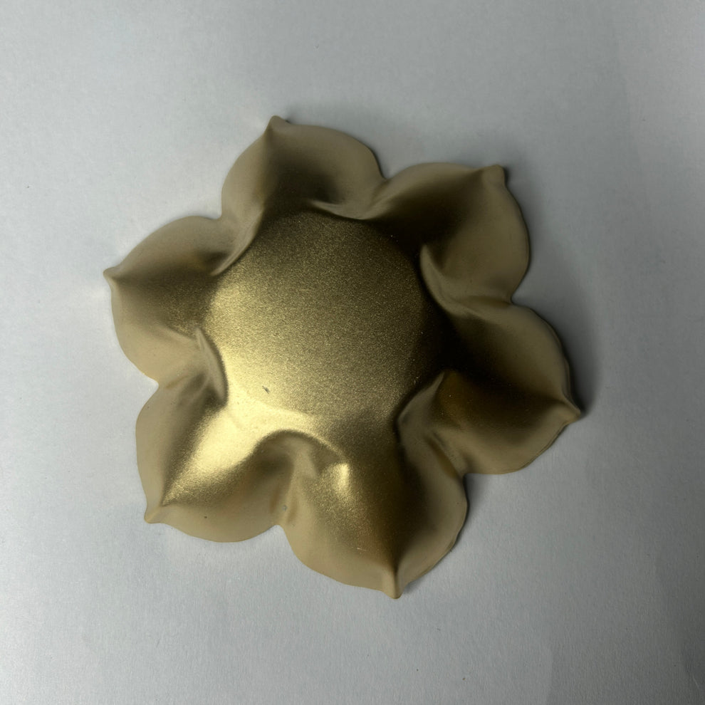 Brass lotus 3 inches metal