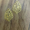 Inside Branch metal leaves