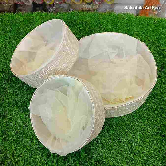 REXIN ROUND HAMPER BASKET