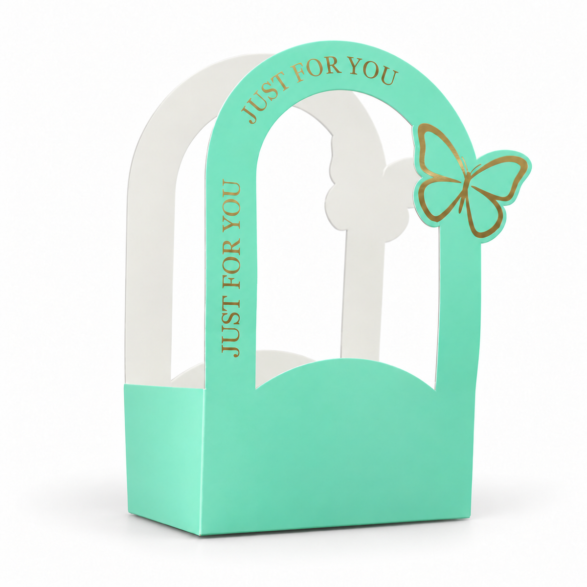 Just For You”  Butterfly Gift Box with Window – Premium Gift Packaging Box