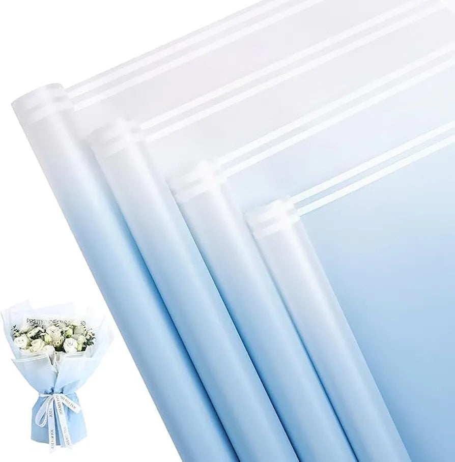 Double Line Flower Wrapping bouquet Paper