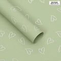 Heart bouqet paper