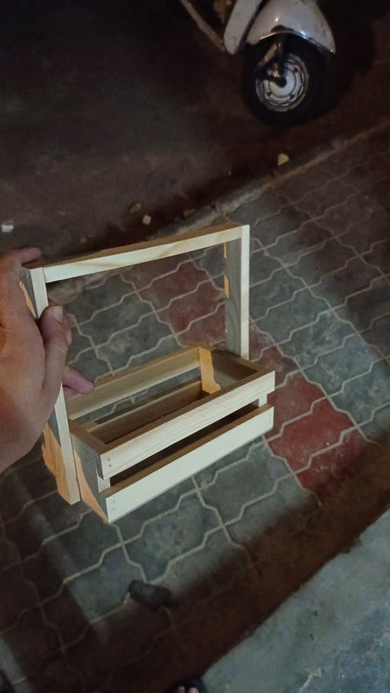 Dry Fruit Jar Basket Tray