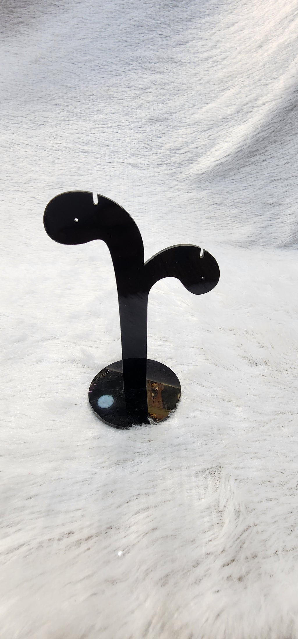Acrylic earing stand display for imitations and jewellerys
