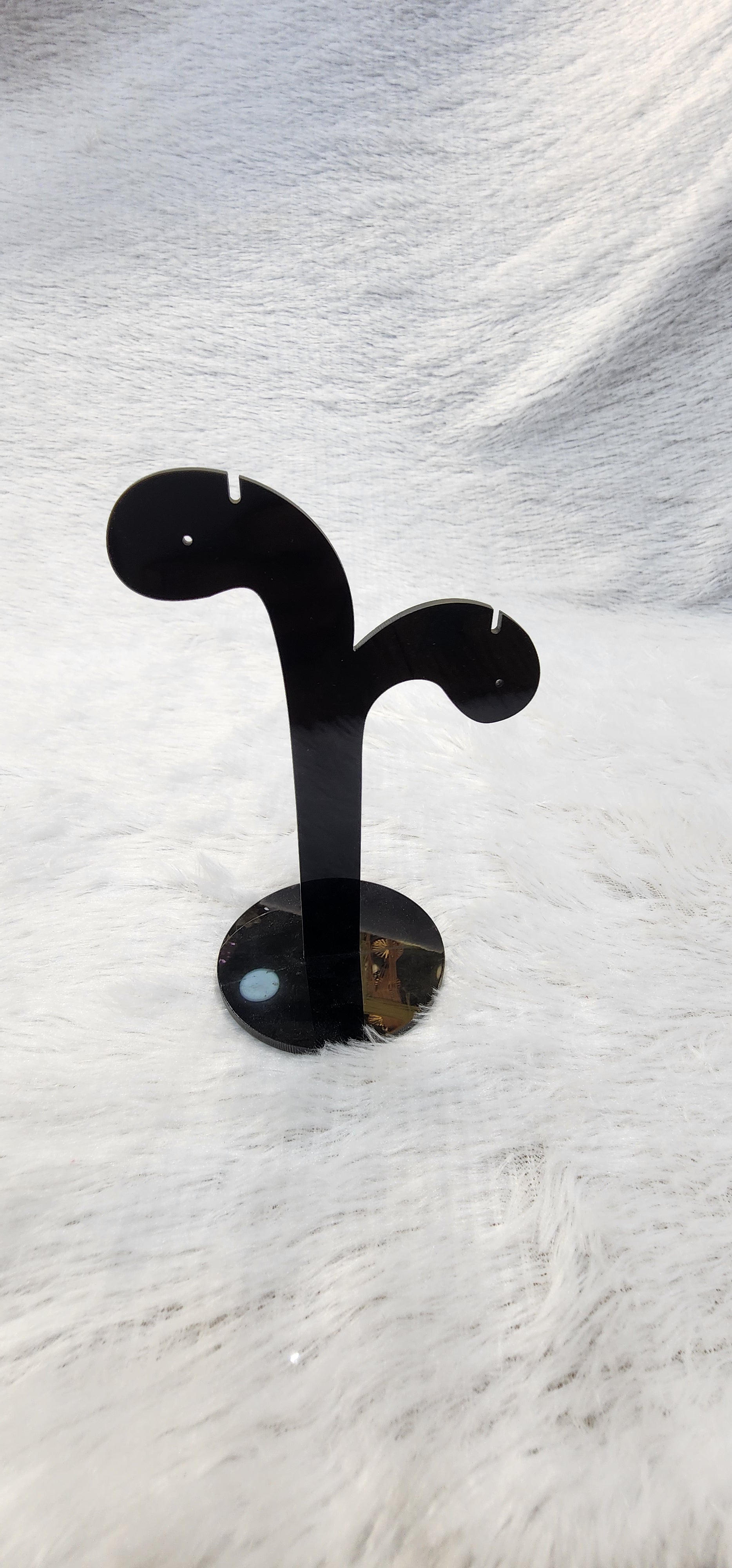 Acrylic earing stand display for imitations and jewellerys