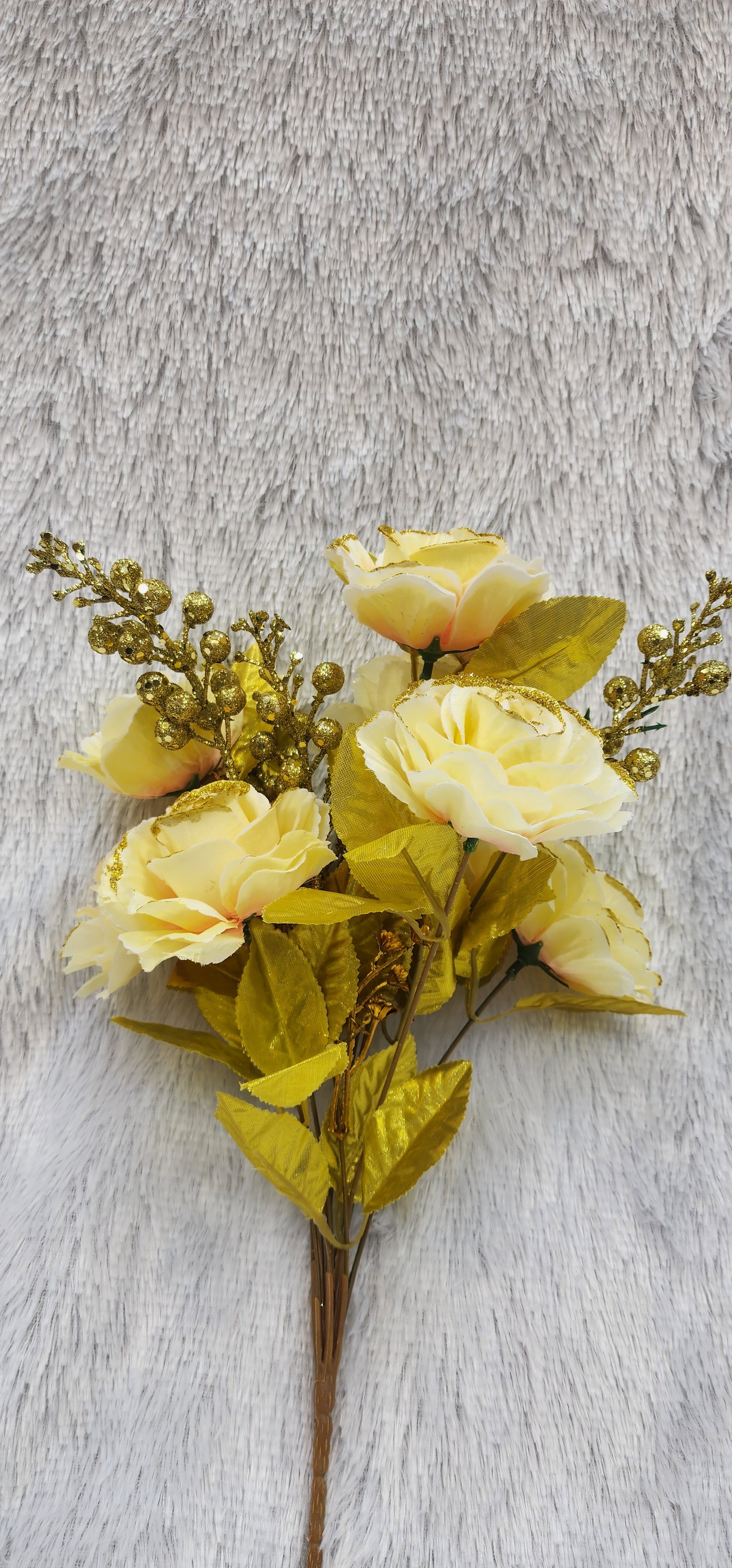 Glitter flower bunch