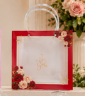 Red boder line for you bag