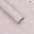 Heart bouqet paper
