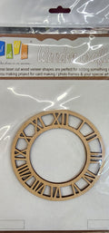 Mdf clock roman 4inch