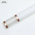 Bouquet Paper double color golden border [white]