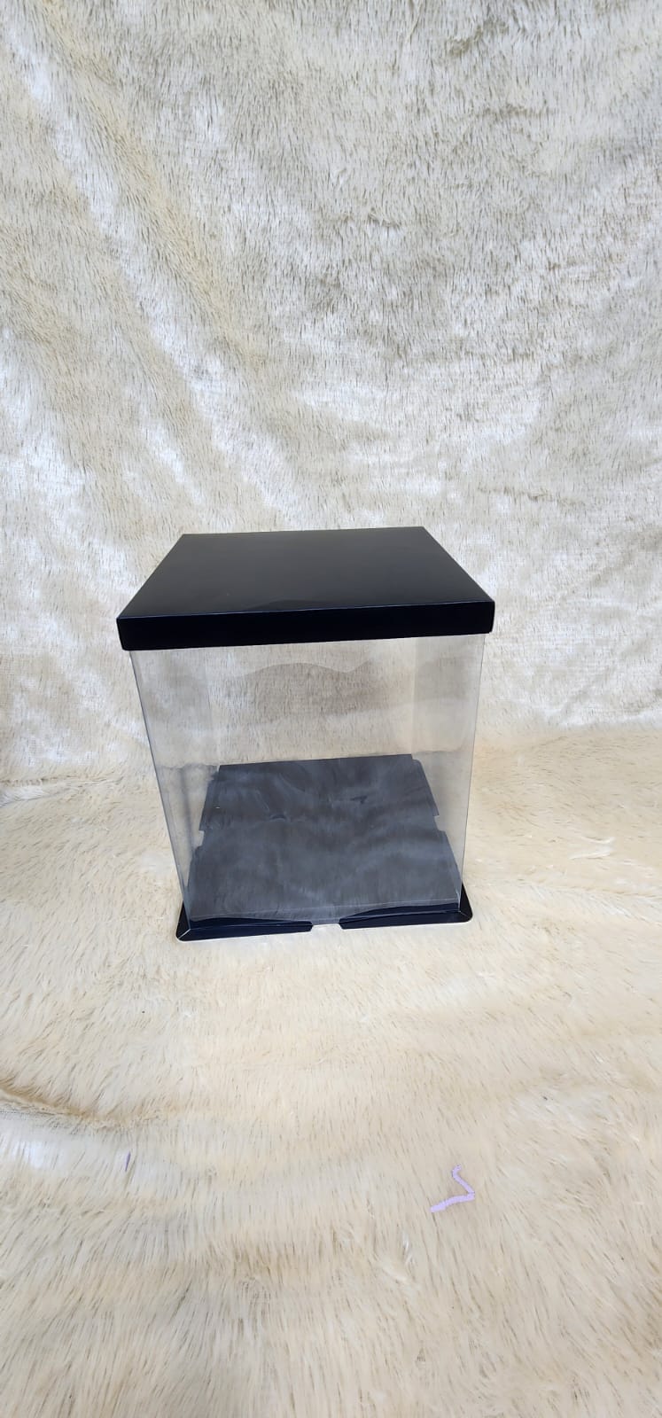Full transparent pvc box , hamper box