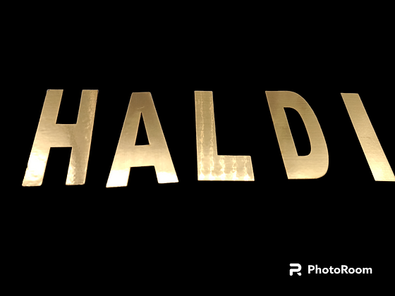 Haldi & Mehndi Letters