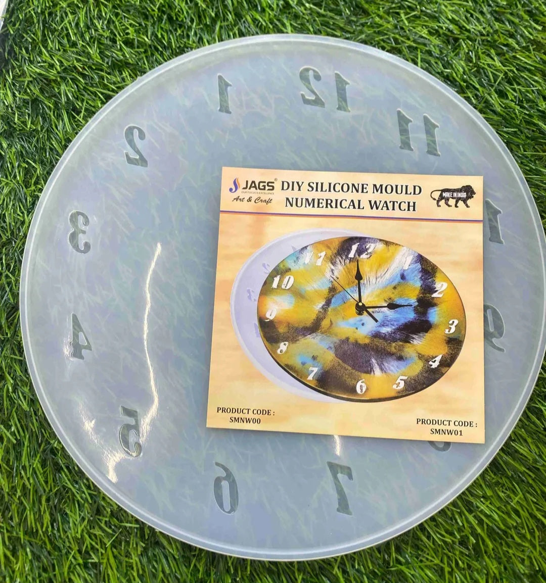 DIY SILLICONE MOULD ROMAN WATCH