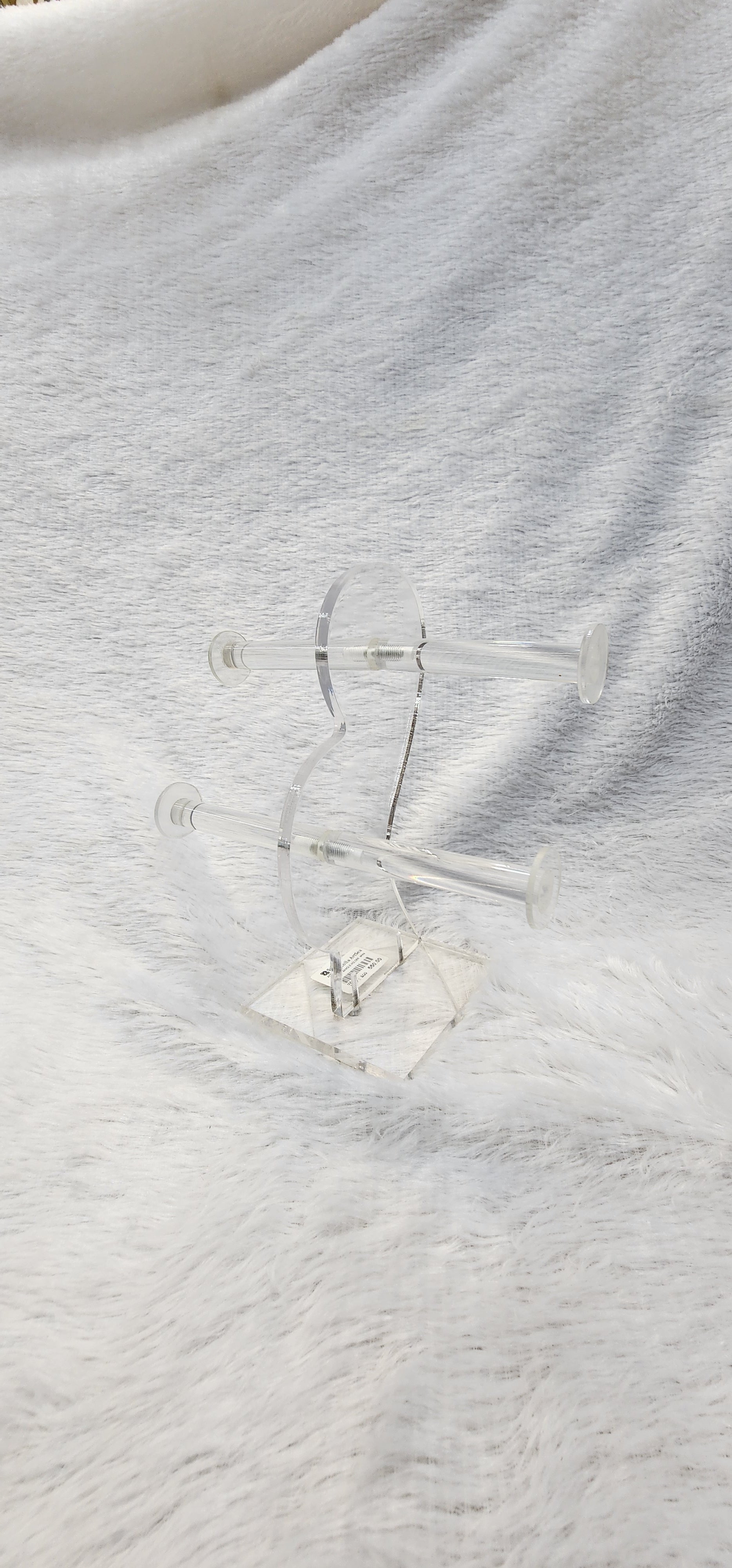 Bangles acrylic stand 2 tier folding