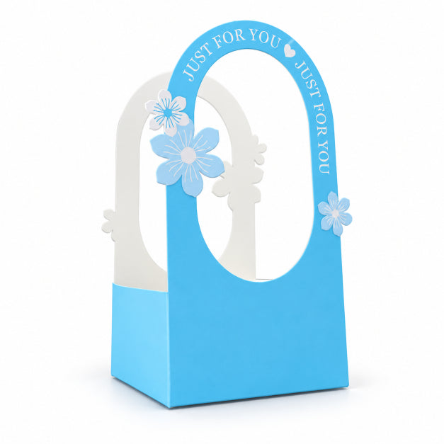 Gift Bag with Window – Just For You Floral Packaging Box