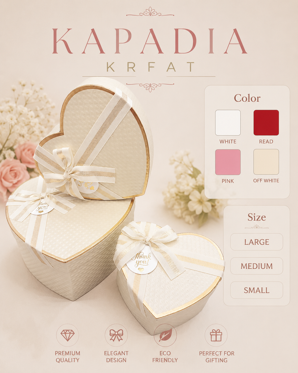 Luxury Heart Gift Box