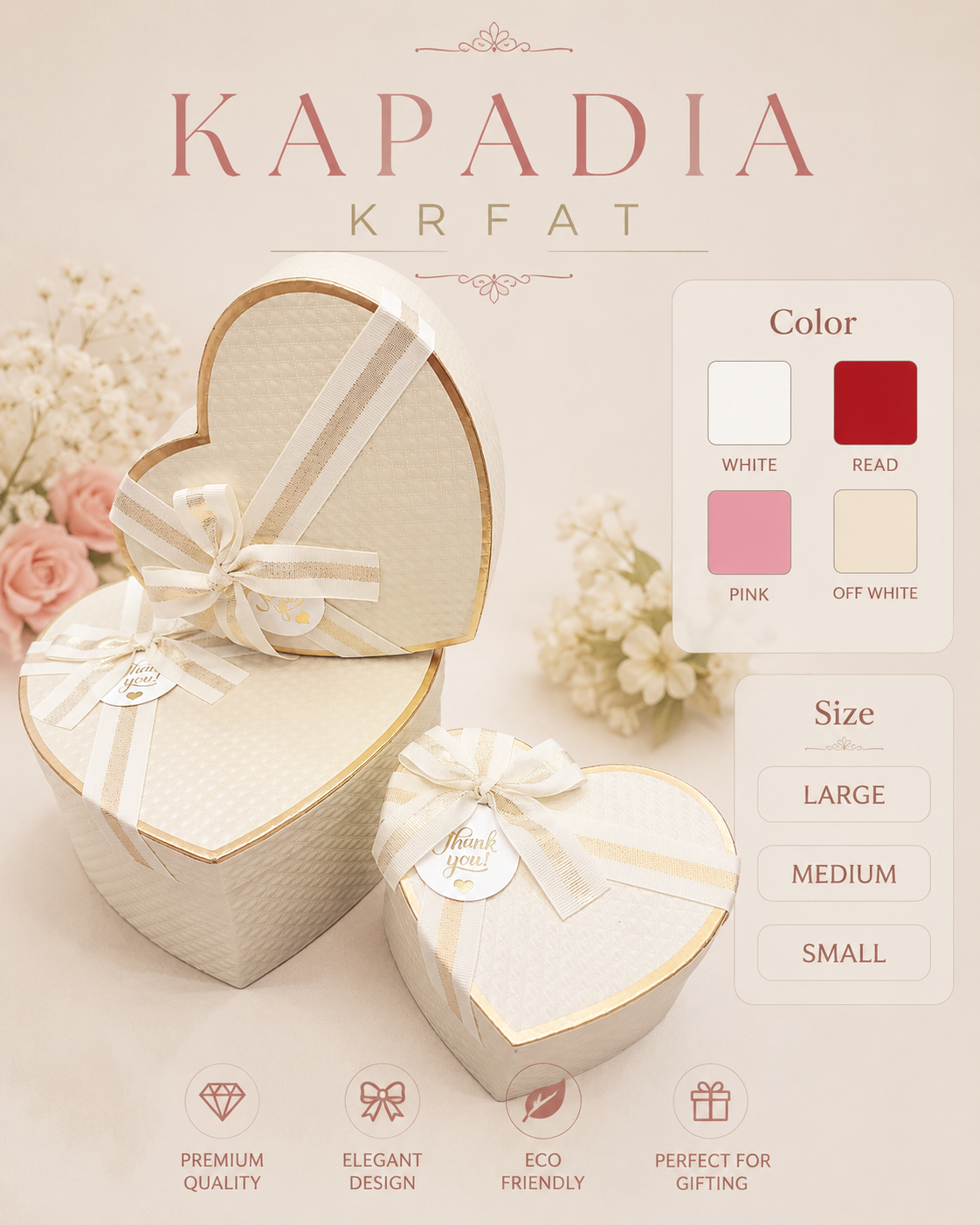 Luxury Heart Gift Box