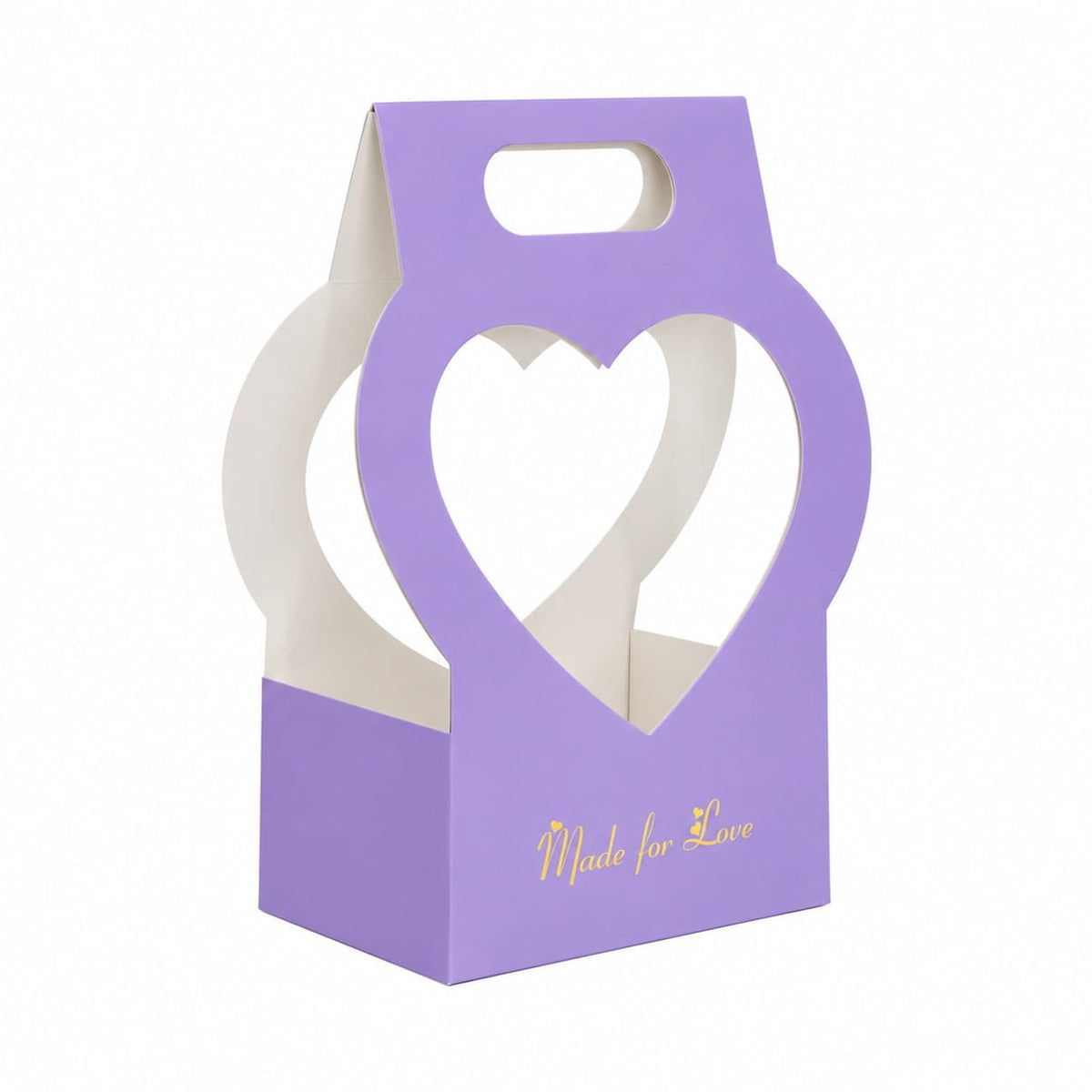 Heart window gift box