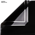 Bouquet Paper silver border [black]