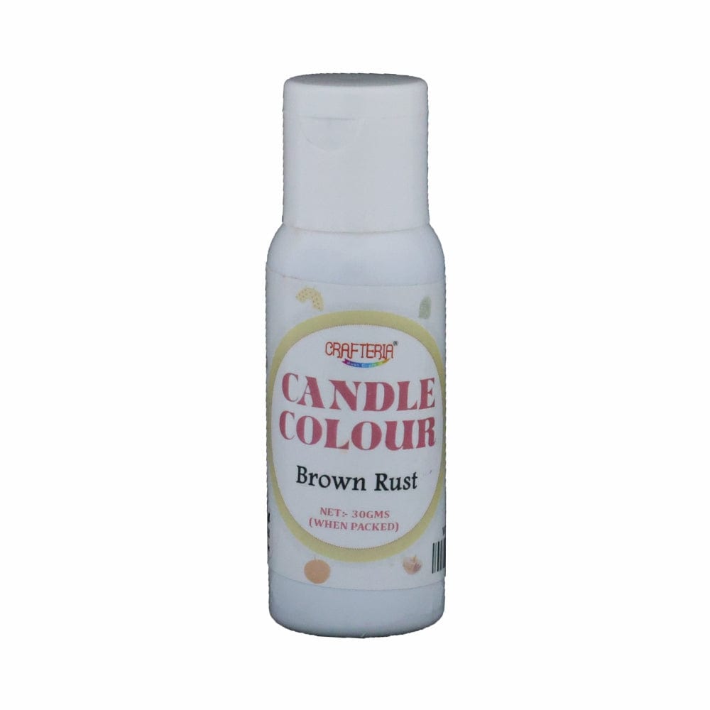 Brown Rust Candle Colour
