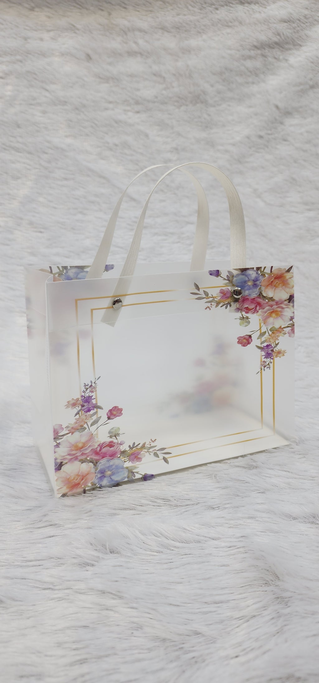 FLOWER PRINTED BAG