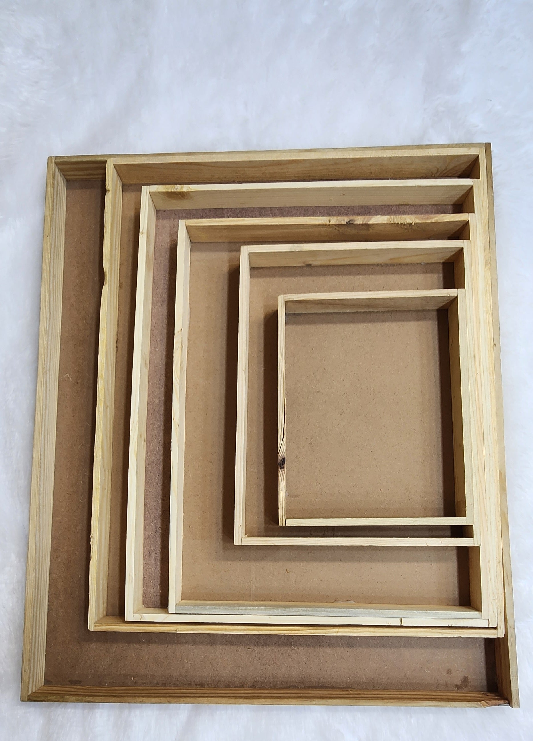 Flat Wooden Tray